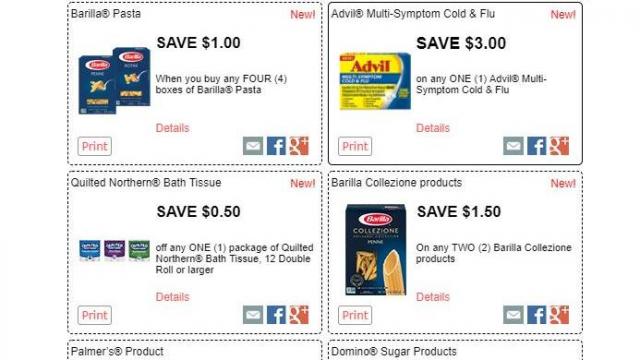 Printable coupons