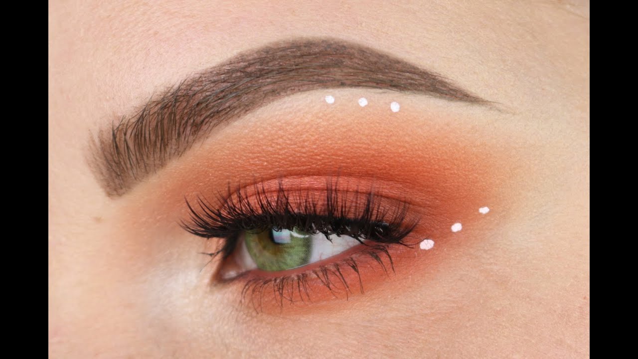 Orange Eye-shadow